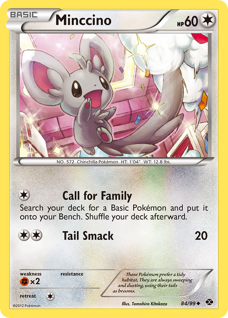 Minccino (84/99) [Black & White: Next Destinies] - Destination Retro