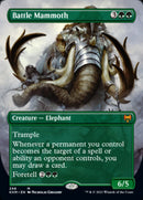 Battle Mammoth (Borderless Alternate Art) [Kaldheim] - Destination Retro