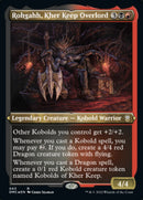 Rohgahh, Kher Keep Overlord (Foil Etched) [Dominaria United Commander] - Destination Retro