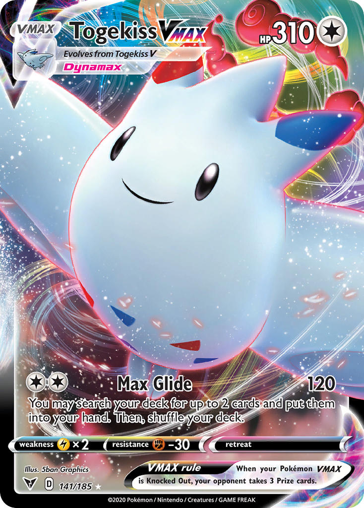 Togekiss VMAX (141) [Sword & Shield: Vivid Voltage] - Destination Retro