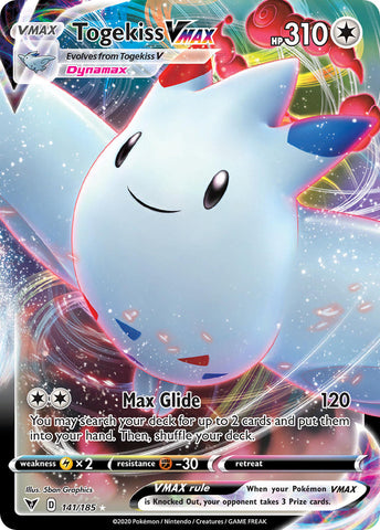 Togekiss VMAX (141) [Sword & Shield: Vivid Voltage] - Destination Retro