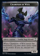Tentacle // Champion of Wits Double-sided Token [Streets of New Capenna Commander Tokens] - Destination Retro