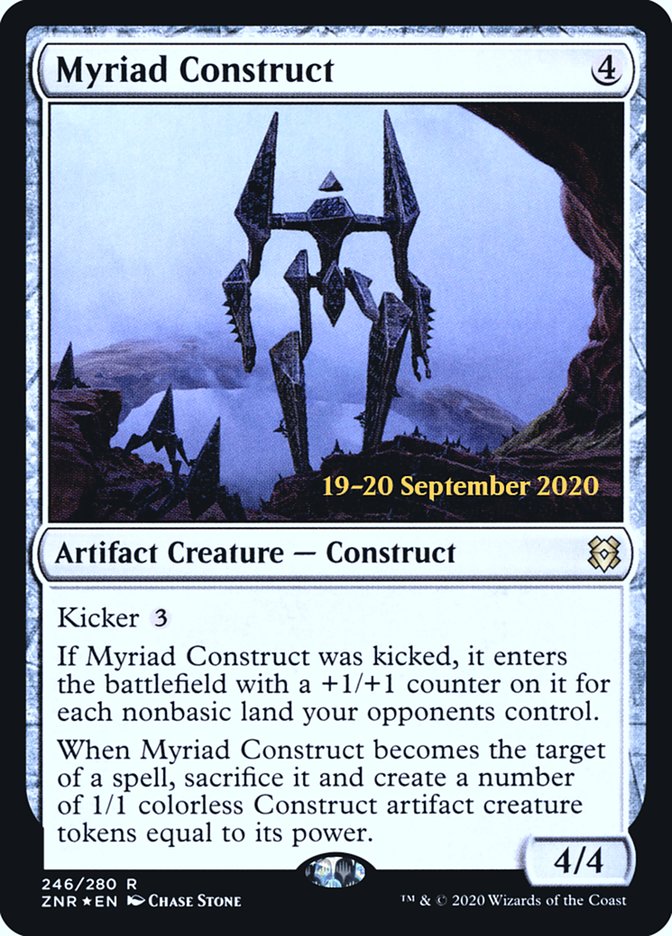 Myriad Construct  [Zendikar Rising Prerelease Promos] - Destination Retro