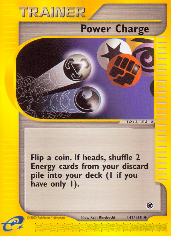 Power Charge (147/165) [Expedition: Base Set] - Destination Retro