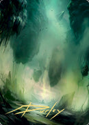 Swamp 1 Art Card (Gold-Stamped Signature) [Zendikar Rising Art Series] - Destination Retro