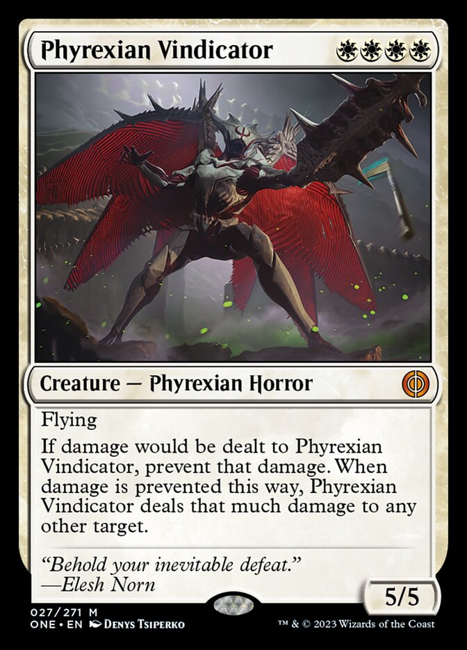 Phyrexian Vindicator [Phyrexia: All Will Be One] - Destination Retro
