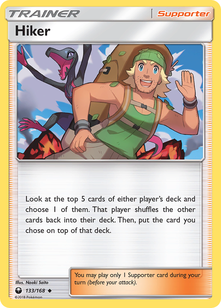 Hiker (133/168) [Sun & Moon: Celestial Storm] - Destination Retro