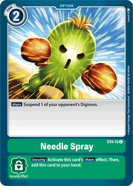 Needle Spray [ST4-15] [Starter Deck: Giga Green] - Destination Retro