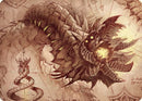 Wurmcoil Engine Art Card [The Brothers' War Art Series] - Destination Retro