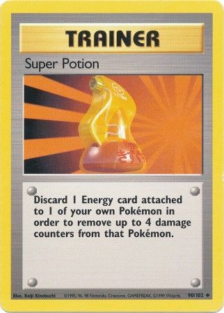 Super Potion (90/102) [Base Set Unlimited] - Destination Retro