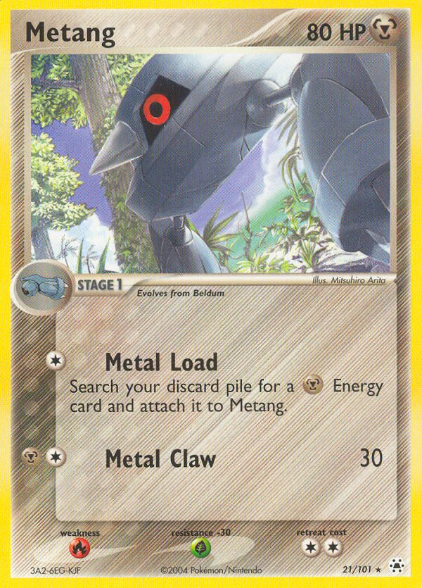 Metang (21/101) [EX: Hidden Legends] - Destination Retro