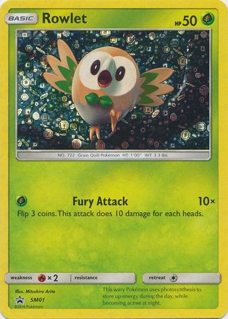 Rowlet (SM01) (General Mills Promo) [Sun & Moon: Black Star Promos] - Destination Retro