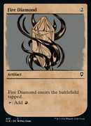 Fire Diamond (Showcase) [Commander Legends: Battle for Baldur's Gate] - Destination Retro