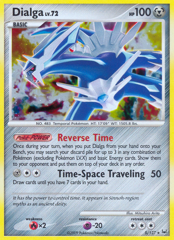 Dialga (5/127) [Platinum: Base Set] - Destination Retro