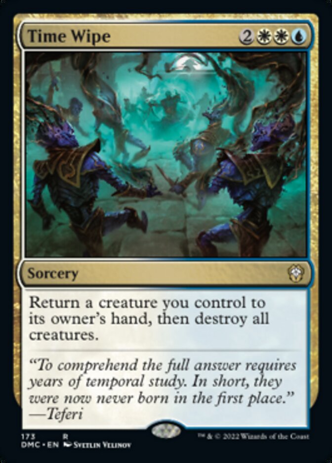 Time Wipe [Dominaria United Commander] - Destination Retro