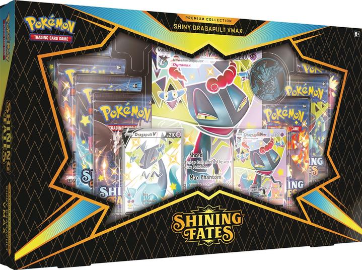 Pokémon TCG: Shining Fates Premium Collection - Shiny Dragapult VMAX! - Destination Retro