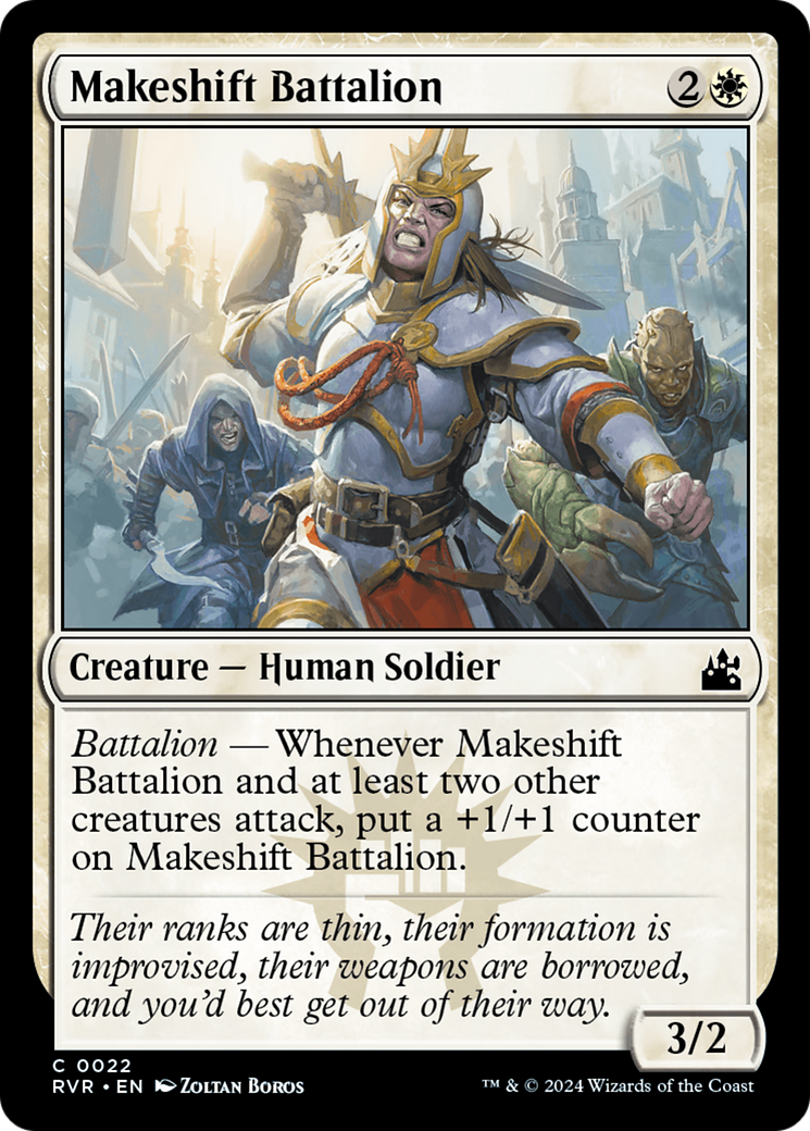 Makeshift Battalion [Ravnica Remastered] - Destination Retro
