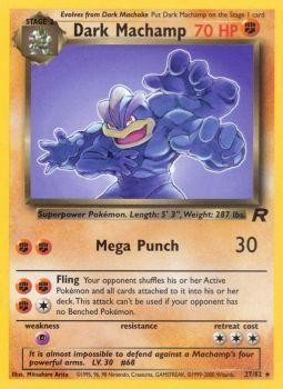 Dark Machamp (27/82) [Team Rocket Unlimited] - Destination Retro
