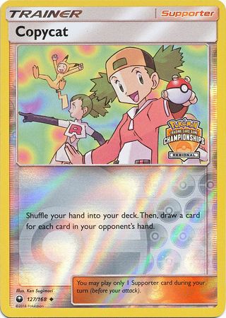Copycat (127/168) (Regional Championship Promo) [Sun & Moon: Celestial Storm] - Destination Retro