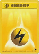 Lightning Energy (130/132) [Gym Heroes Unlimited] - Destination Retro