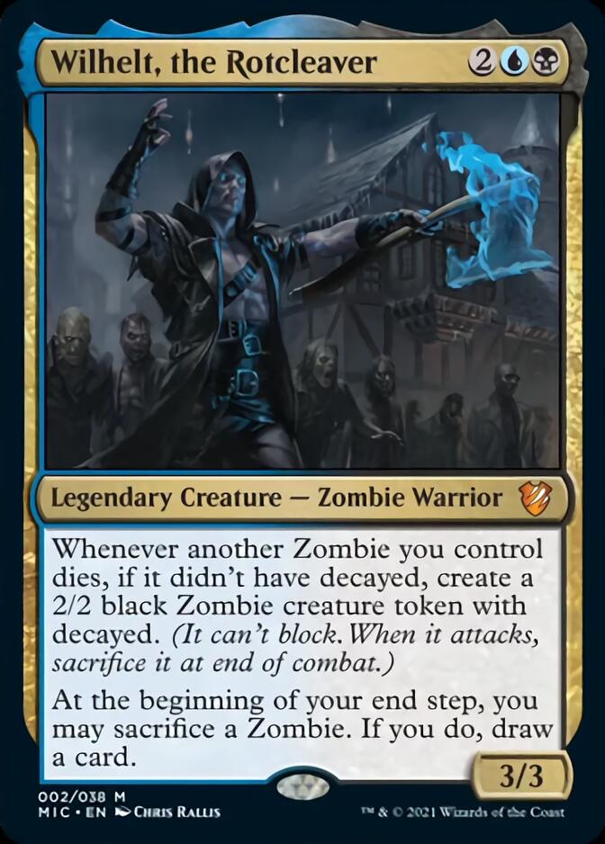 Wilhelt, the Rotcleaver [Innistrad: Midnight Hunt Commander] - Destination Retro