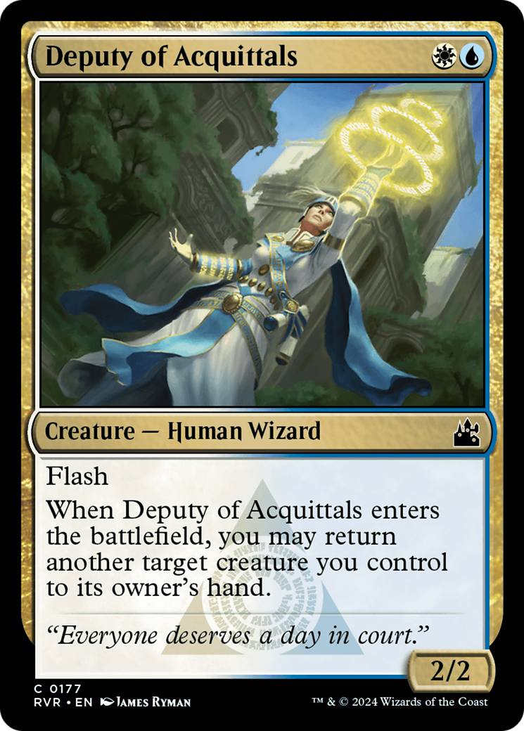 Deputy of Acquittals [Ravnica Remastered] - Destination Retro