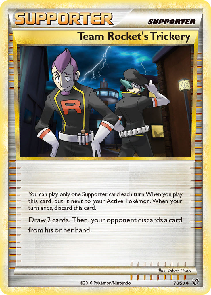 Team Rocket's Trickery (78/90) [HeartGold & SoulSilver: Undaunted] - Destination Retro