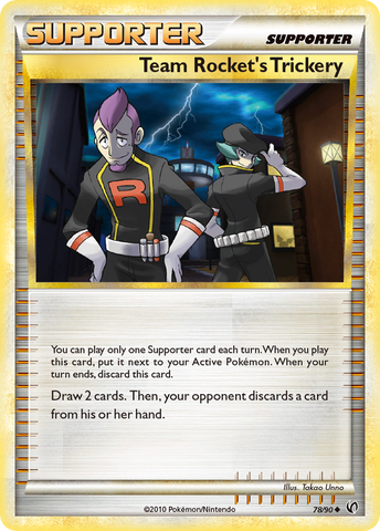 Team Rocket's Trickery (78/90) [HeartGold & SoulSilver: Undaunted] - Destination Retro
