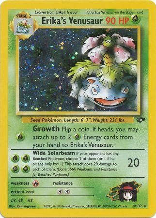 Erika's Venusaur (4/132) [Gym Challenge Unlimited] - Destination Retro