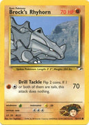 Brock's Rhyhorn (70/132) [Gym Heroes Unlimited] - Destination Retro