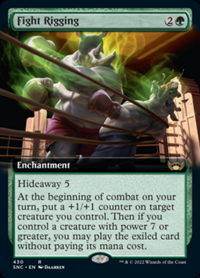 Fight Rigging (Extended Art) [Streets of New Capenna] - Destination Retro