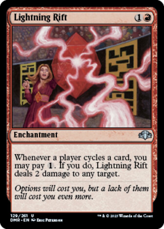 Lightning Rift [Dominaria Remastered] - Destination Retro