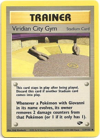 Viridian City Gym (123/132) [Gym Challenge Unlimited] - Destination Retro