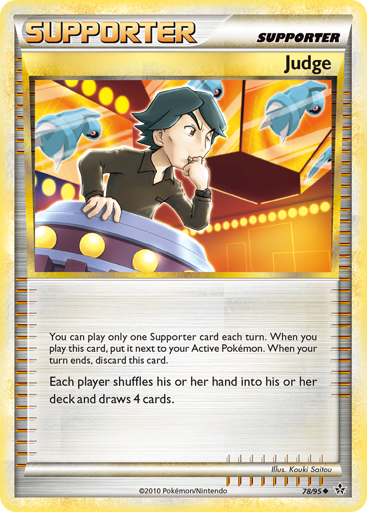 Judge (78/95) [HeartGold & SoulSilver: Unleashed] - Destination Retro