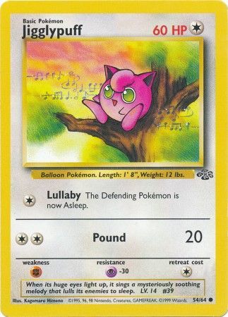 Jigglypuff (54/64) [Jungle Unlimited] - Destination Retro
