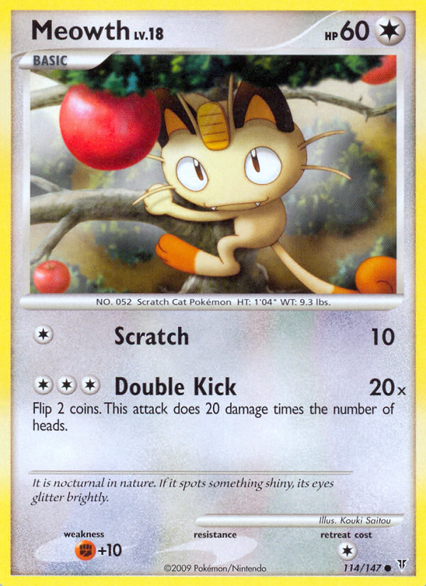 Meowth (114/147) [Supreme Victors] - Destination Retro