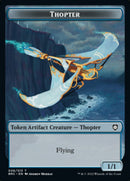 Copy // Thopter (006) Double-Sided Token [The Brothers' War Commander Tokens] - Destination Retro