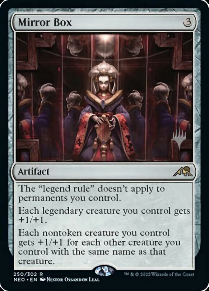 Mirror Box (Promo Pack) [Kamigawa: Neon Dynasty Promos] - Destination Retro