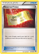 Reserved Ticket (147/162) [XY: BREAKthrough] - Destination Retro