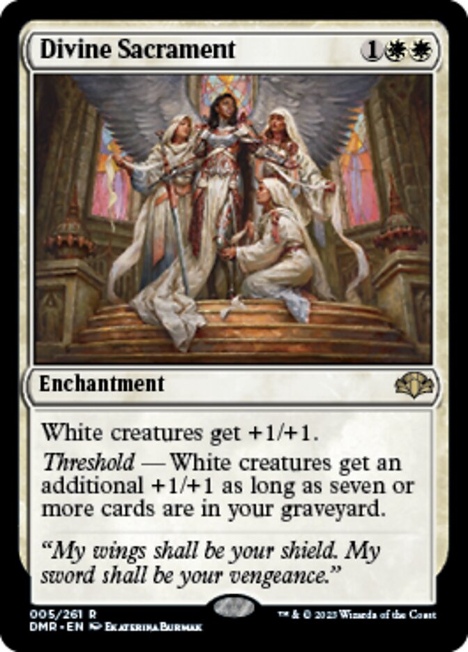 Divine Sacrament [Dominaria Remastered] - Destination Retro