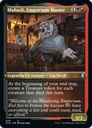 Mahadi, Emporium Master (Foil Etched) [Commander Legends: Battle for Baldur's Gate] - Destination Retro