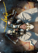 Jerren, Corrupted Bishop Art Card (Gold-Stamped Signature) [Innistrad: Midnight Hunt Art Series] - Destination Retro