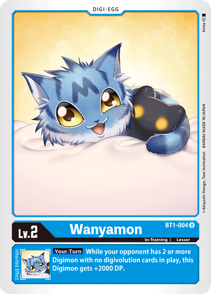 Wanyamon [BT1-004] [Release Special Booster Ver.1.0] - Destination Retro