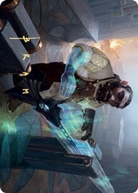 Koll, the Forgemaster Art Card (Gold-Stamped Signature) [Kaldheim: Art Series] - Destination Retro
