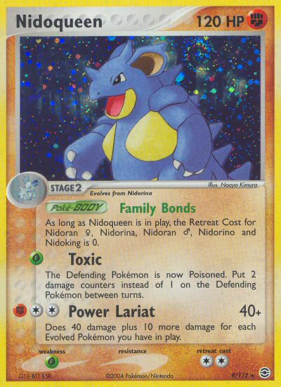 Nidoqueen (9/112) [EX: FireRed & LeafGreen] - Destination Retro