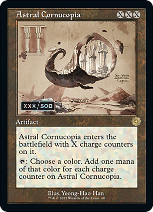 Astral Cornucopia (Retro Schematic) (Serial Numbered) [The Brothers' War Retro Artifacts] - Destination Retro