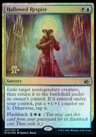 Hallowed Respite [Innistrad: Midnight Hunt Prerelease Promos] - Destination Retro