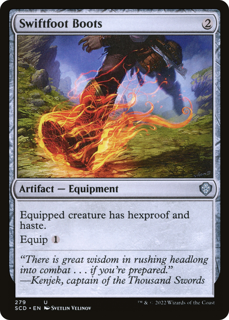 Swiftfoot Boots [Starter Commander Decks] - Destination Retro