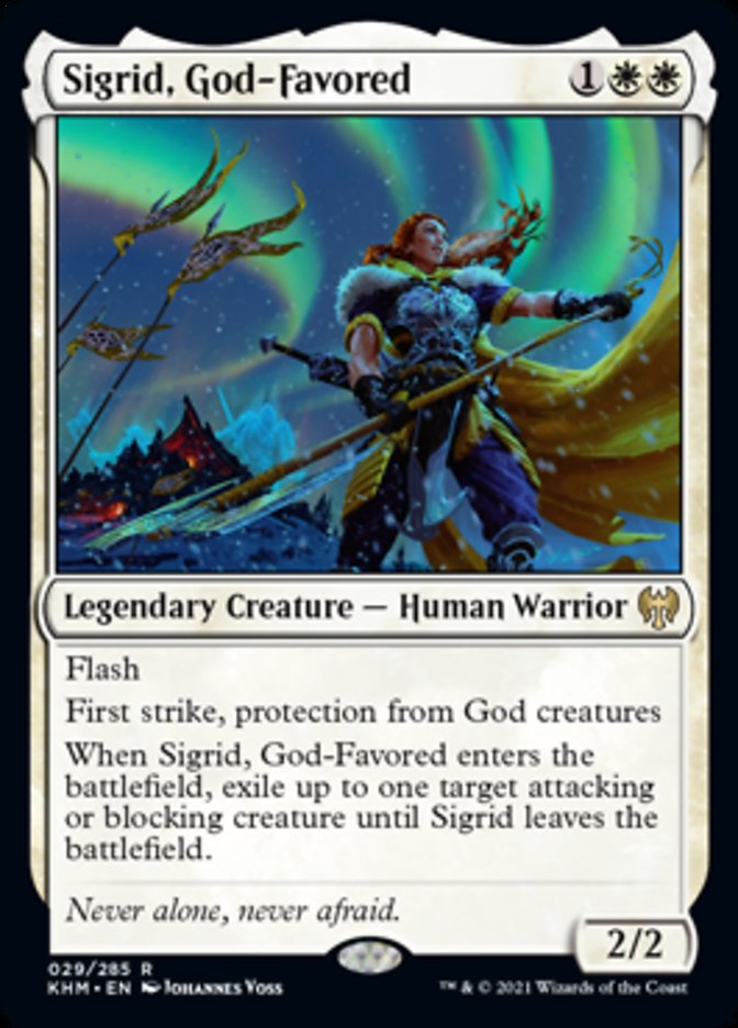 Sigrid, God-Favored [Kaldheim] - Destination Retro