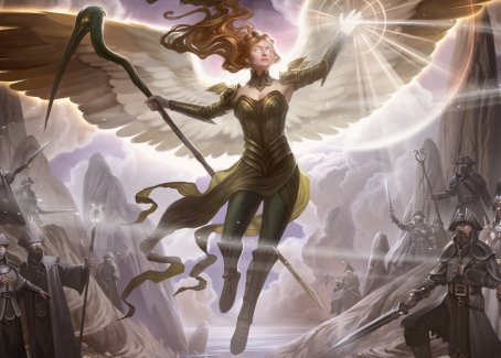 Sigarda's Splendor Art Card [Innistrad: Midnight Hunt Art Series] - Destination Retro